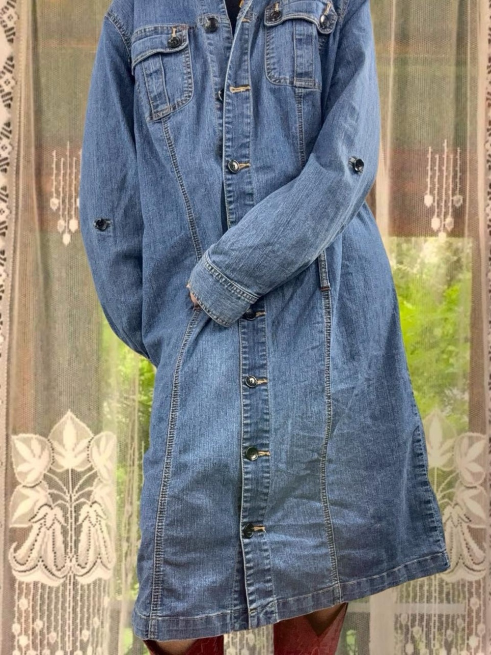 Vintage Denim Dress